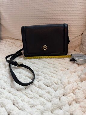 Tory Burch Black Leather Crossbody Bag